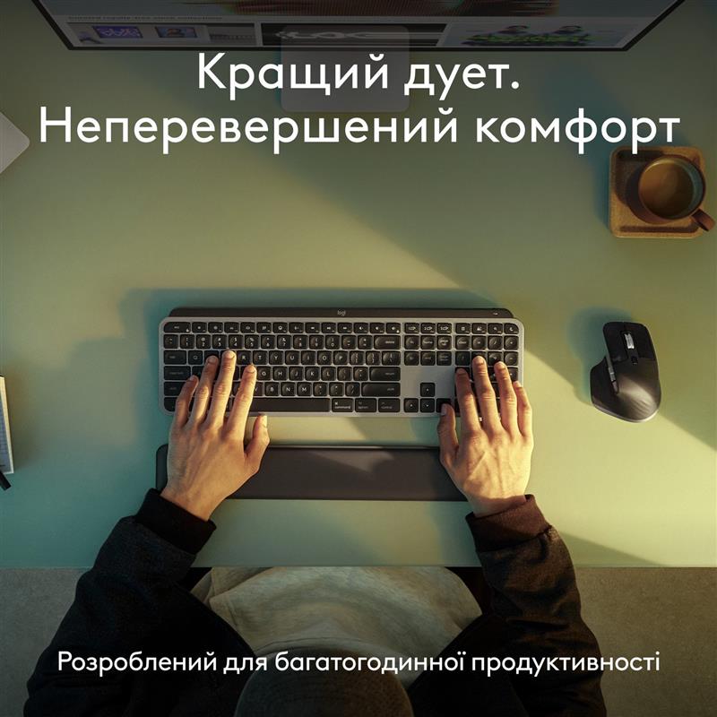 Комплект Logitech MX Keys S Combo for Mac Space Gray (920-012845)