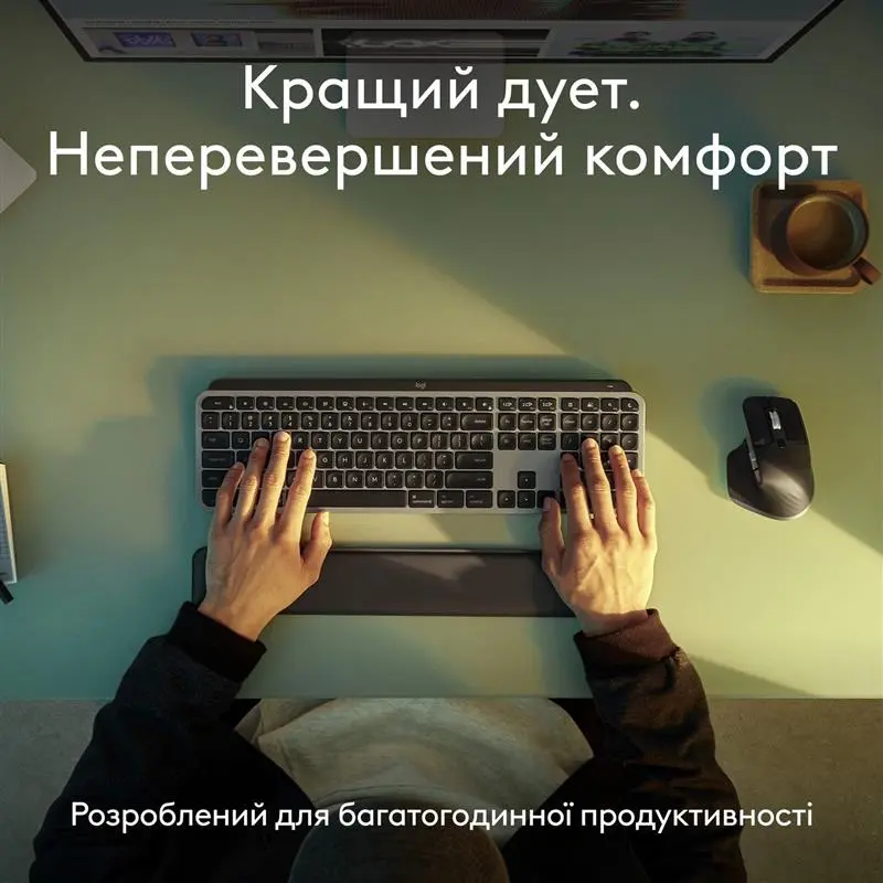 Комплект Logitech MX Keys S Combo for Mac Space Gray (920-012845)