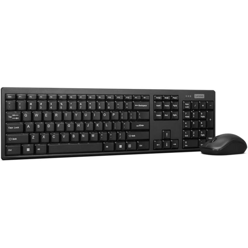 Комплект Lenovo 100 USB-A Wireless Combo Keyboard and Mouse (GX31Q28916)