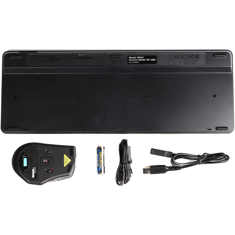 Комплект A4Tech FB2535C (Smoky Grey)