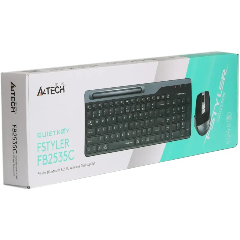 Комплект A4Tech FB2535C (Smoky Grey)