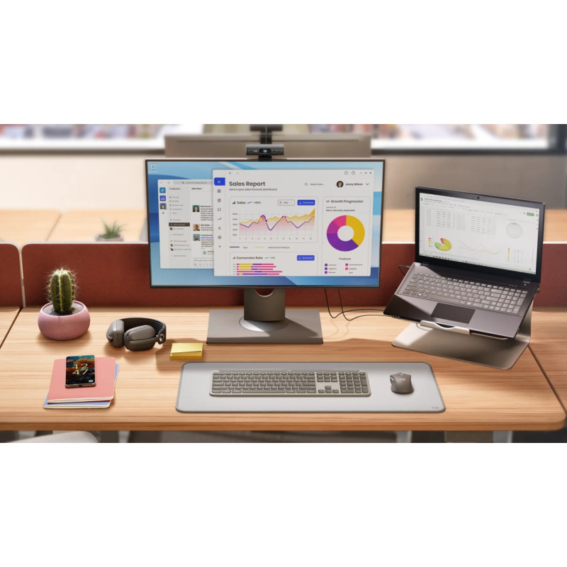 Комплект Logitech Signature Slim Combo MK950 for business Graphite (920-012508)