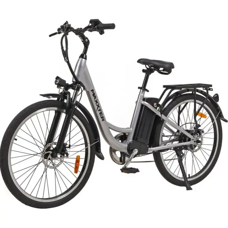 Электровелосипед Maxxter CITY 2.0 Silver