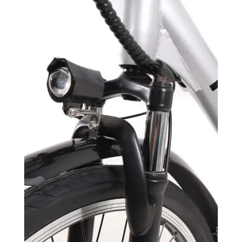 Электровелосипед Maxxter CITY 2.0 Silver