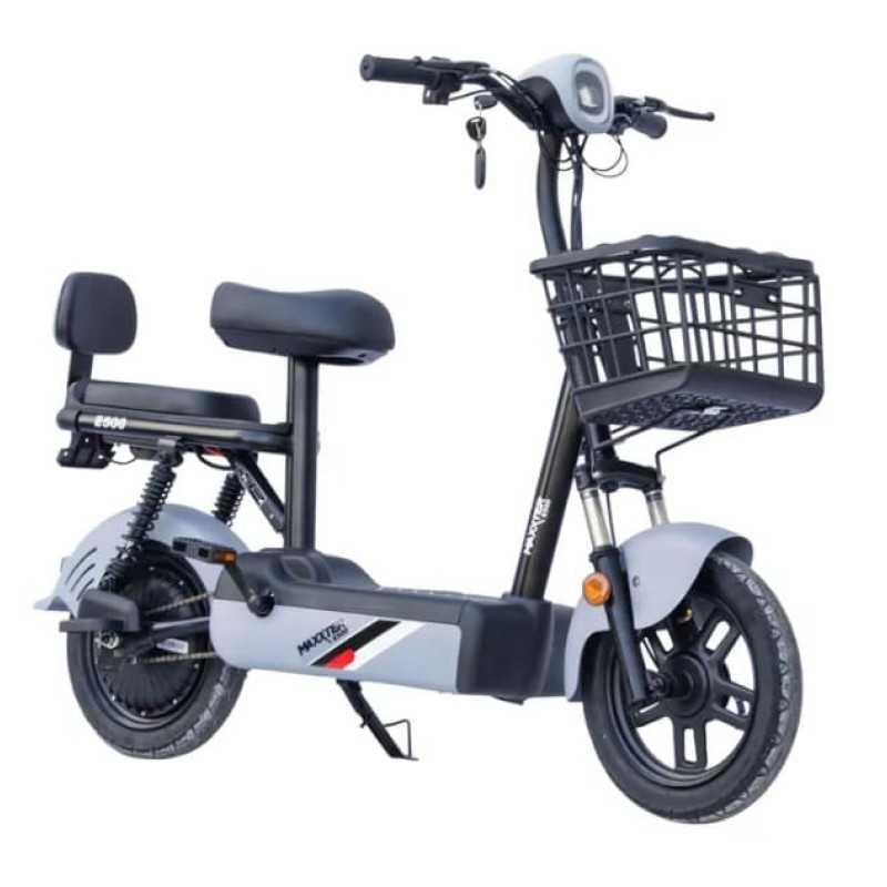 Електровелосипед Maxxter E500 (Gray)