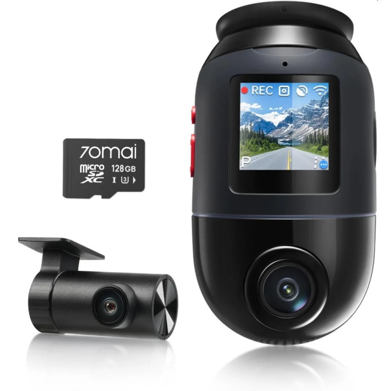 Видеорегистратор 70mai X800-2 Omni+RC14 Rear Camera Set
