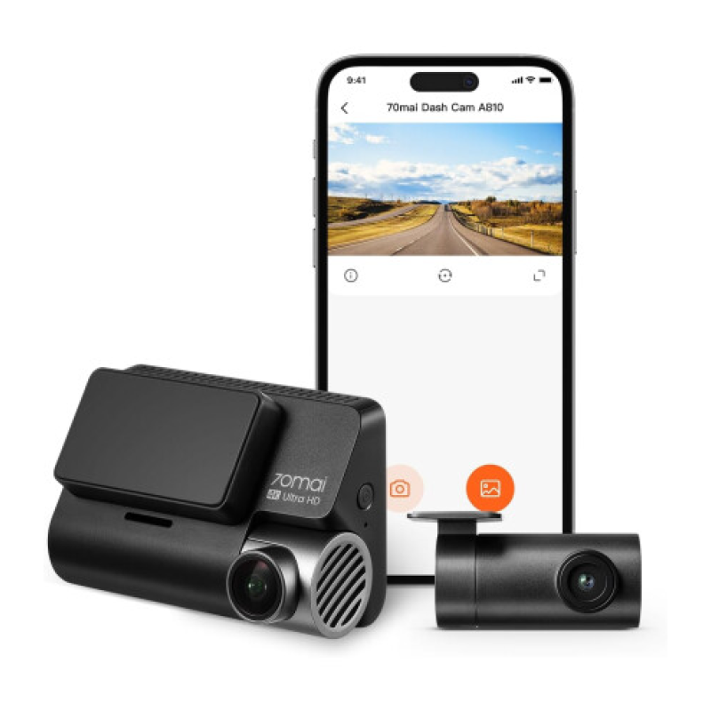 70mai HDR Dash Cam Set 4K A810-2