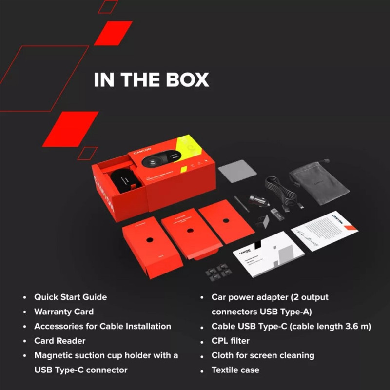 Відеореєстратор Canyon DVR10 (CND-DVR10)