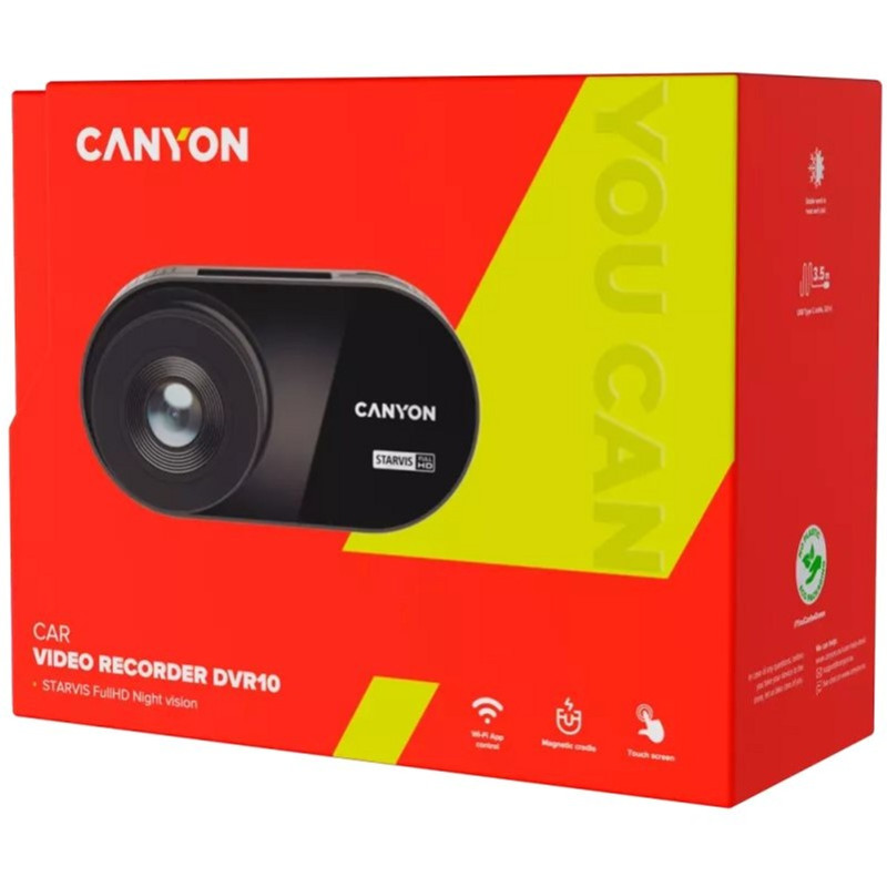 Відеореєстратор Canyon DVR10 (CND-DVR10)