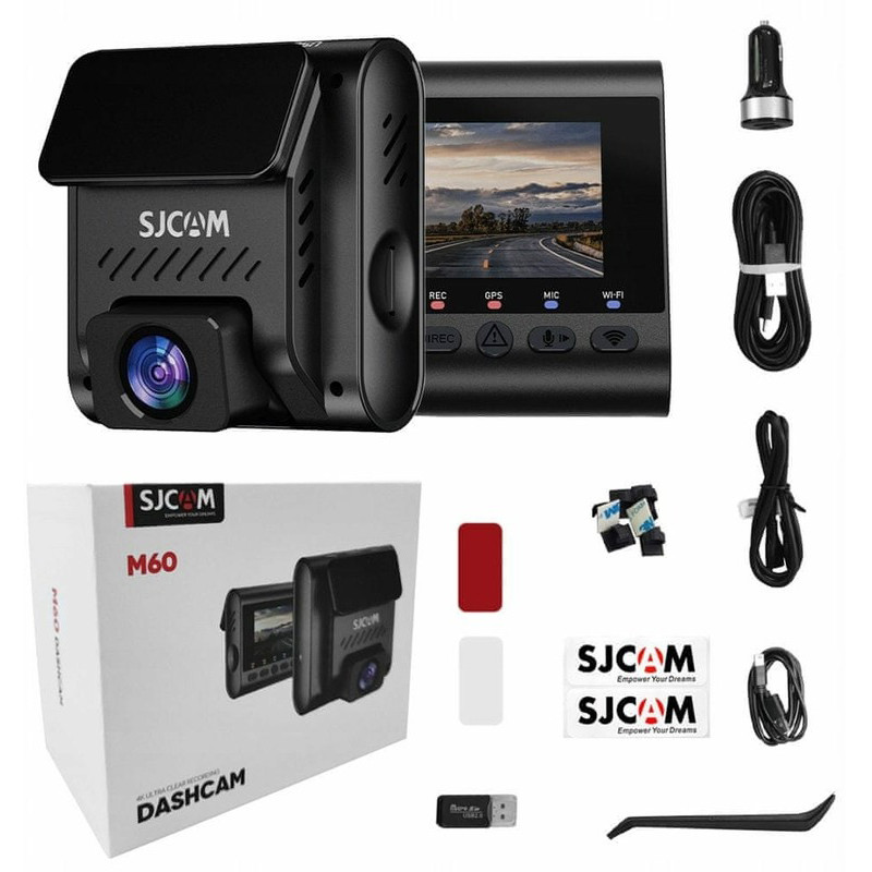 Видеорегистратор SJCAM Dashcam M60 (6972476162930)