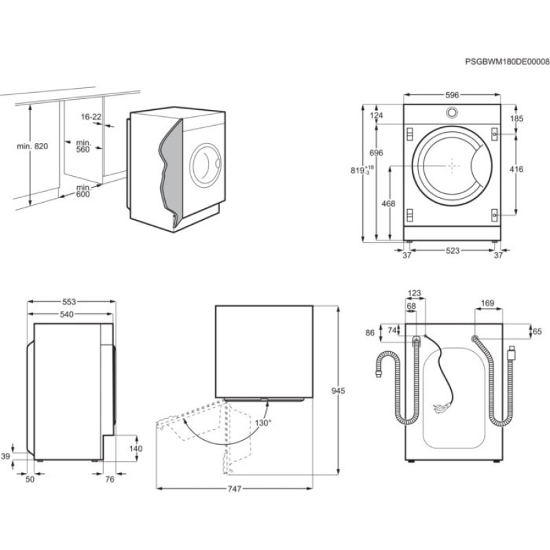 ZANUSSI ZWI712UDWAU