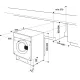 Встраиваемая стиральная машина Whirlpool BI WMWG 71483E EU