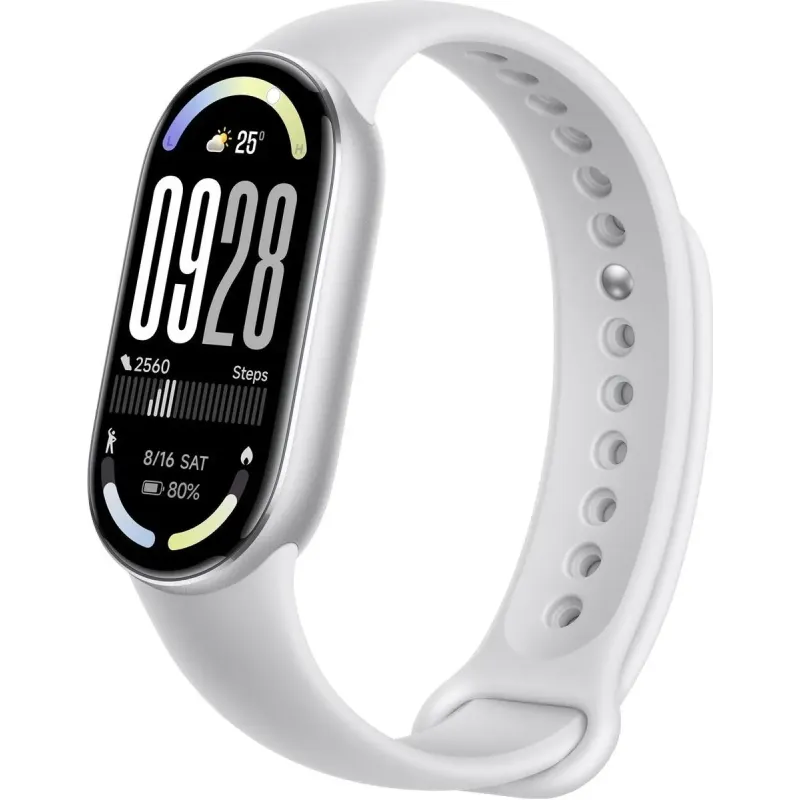 Фитнес-браслет Xiaomi Smart Band 10 Glacier Silver (BHR07PSGL)