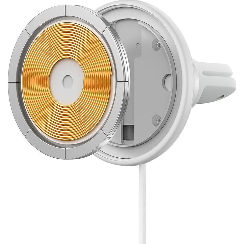 Baseus CW01 Magnetic Wireless Charging Car Mount 40W (SUCX040102) White