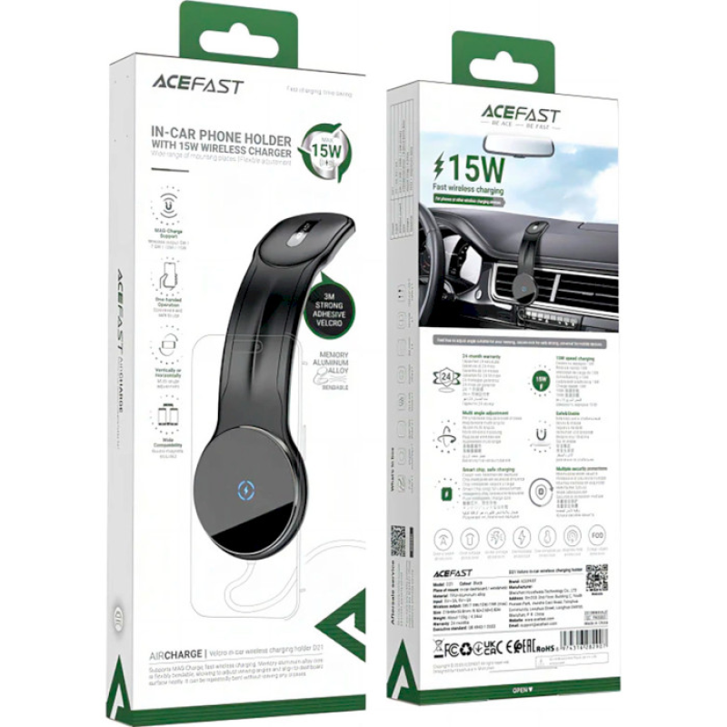 Acefast D21 Magnetic wireless Velcro (6974316282907)