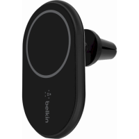 Belkin Auto Holder Air Ven Mount MagSafe Black 10W (WIC004BTBK-NC)