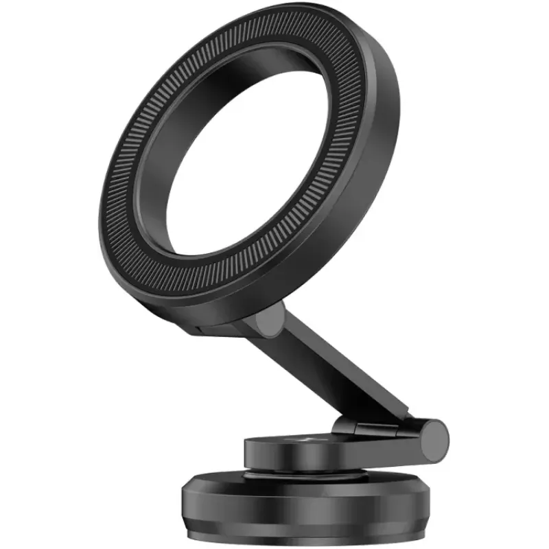 Автомобильный держатель Canyon Magnetic phone holder OnGrip 10 aluminum Black (CNS-CCHM10)