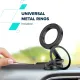 Автомобильный держатель Canyon Magnetic phone holder OnGrip 10 aluminum Black (CNS-CCHM10)
