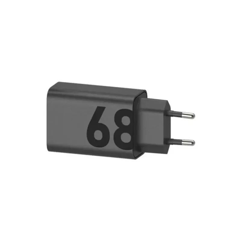 Зарядное устройство Motorola MC-682N 68W Black with Type-C/Type-C (PG38C06281)