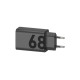 Зарядний пристрій Motorola MC-682N 68W Black з Type-C/Type-C (PG38C06281)