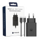 Зарядний пристрій Motorola MC-682N 68W Black з Type-C/Type-C (PG38C06281)