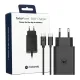 Зарядное устройство Motorola MC-682N 68W Black with Type-C/Type-C (PG38C06281)