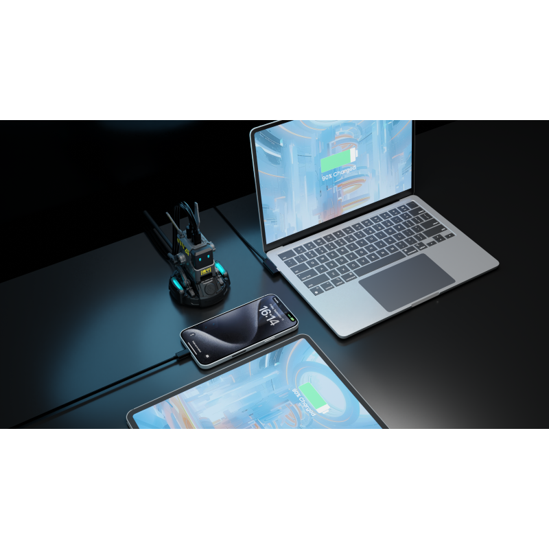 Зарядное устройство Gravastar Alpha65 65W Gray (GRAVASTARA65_GRY_EUK)