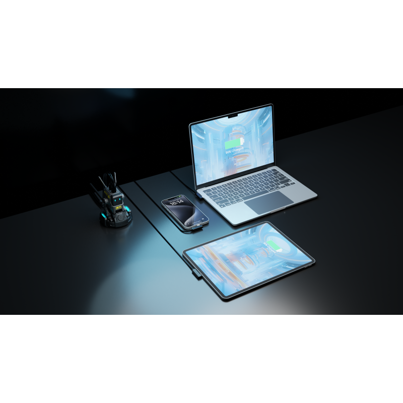 Зарядное устройство Gravastar Alpha65 65W Gray (GRAVASTARA65_GRY_EUK)