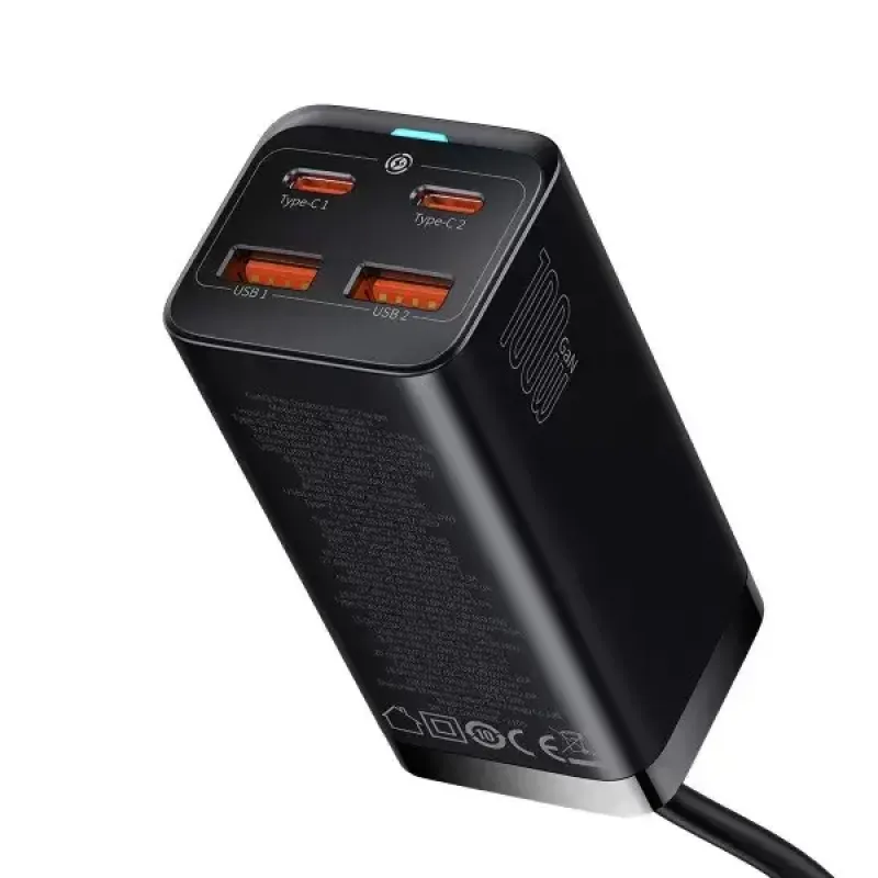 Зарядное устройство Baseus GaN 3 Pro 100W Black (CCGP000101)