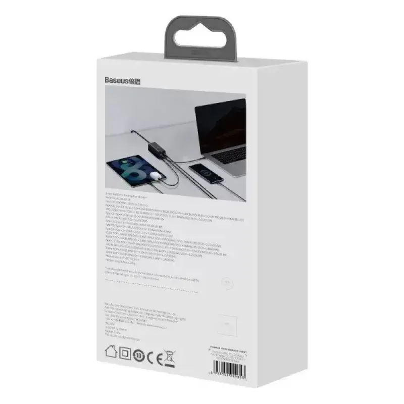 Зарядное устройство Baseus GaN 3 Pro 100W Black (CCGP000101)