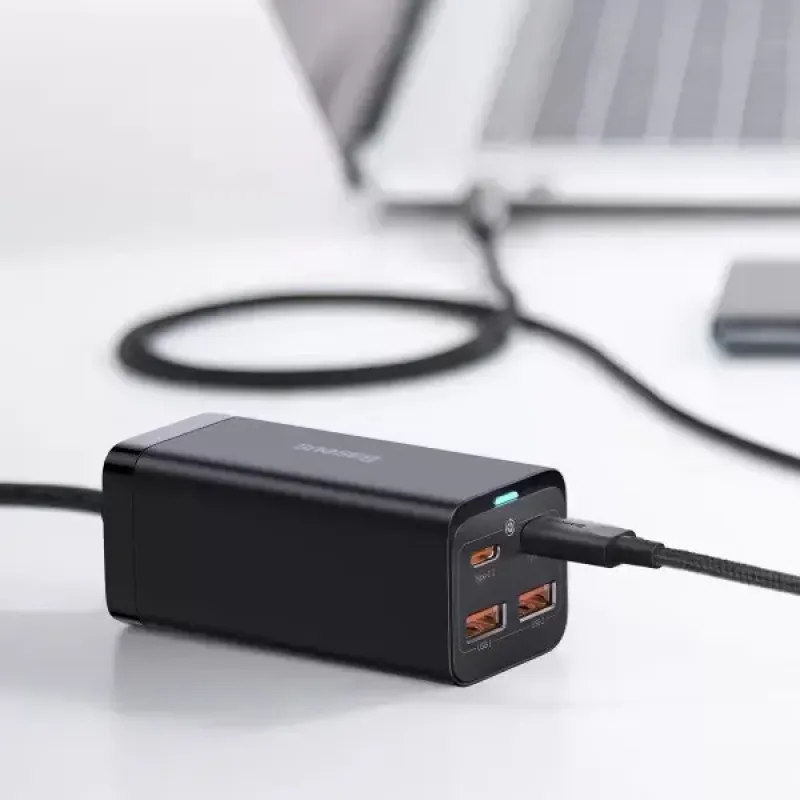 Зарядное устройство Baseus GaN 3 Pro 100W Black (CCGP000101)