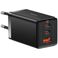 Зарядний пристрій Baseus GaN5 Pro Fast Charger 65W Black Type-C to Type-C cable (CCGP120201)