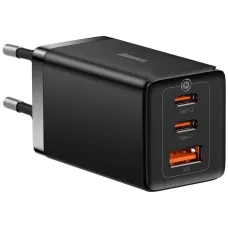 Зарядний пристрій Baseus GaN5 Pro Fast Charger 65W Black Type-C to Type-C cable (CCGP120201)