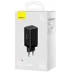 Зарядний пристрій Baseus GaN5 Pro Fast Charger 65W Black Type-C to Type-C cable (CCGP120201)