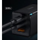 Зарядний пристрій Baseus GaN5 Pro Fast Charger 65W Black Type-C to Type-C cable (CCGP120201)