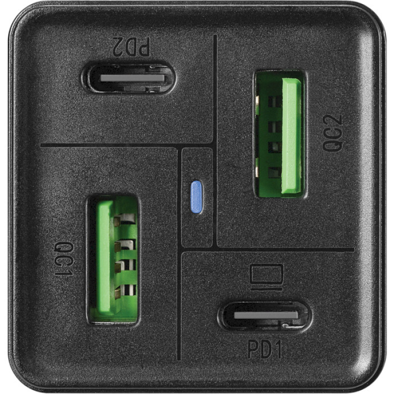 Sandberg 4-in-1 Charger 2xUSB-C 2xUSB-A 65W Black (441-45)