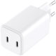 Sandberg Dual USB-C 65W White (441-56)