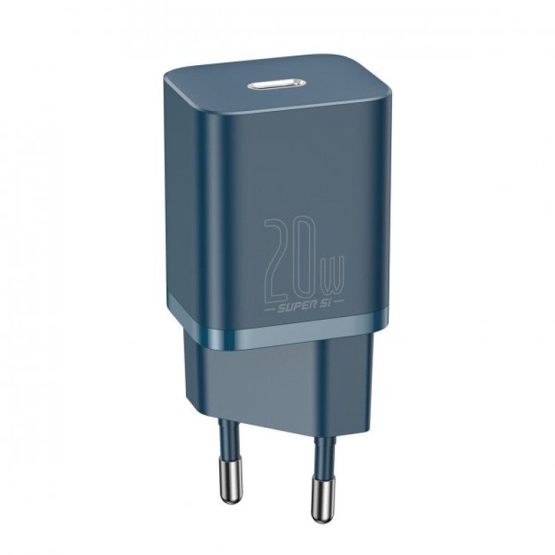Baseus Super Si Quick Charger Type-C 20W Blue (CCSUP-B03)