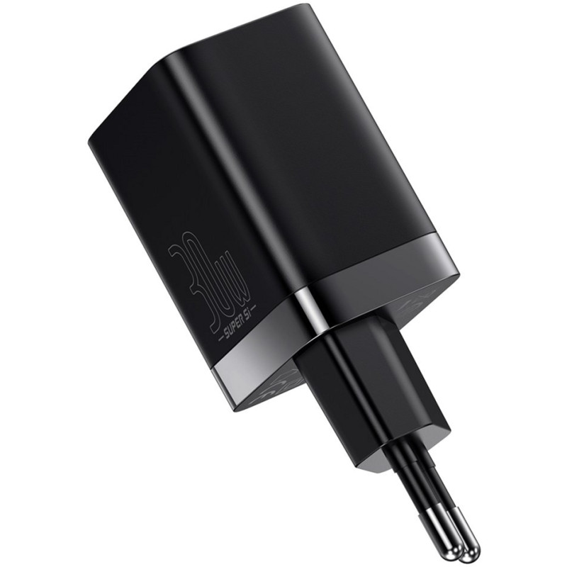 Baseus Super Si Pro Quick Charger USB/Type-C 30W Black (CCSUPP-E01)