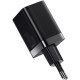 Baseus Super Si Pro Quick Charger USB/Type-C 30W Black (CCSUPP-E01)