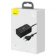 Зарядное устройство Baseus GaN5 Pro Desktop Fast Charger 67W + USB Type-C Black (CCGP110201)