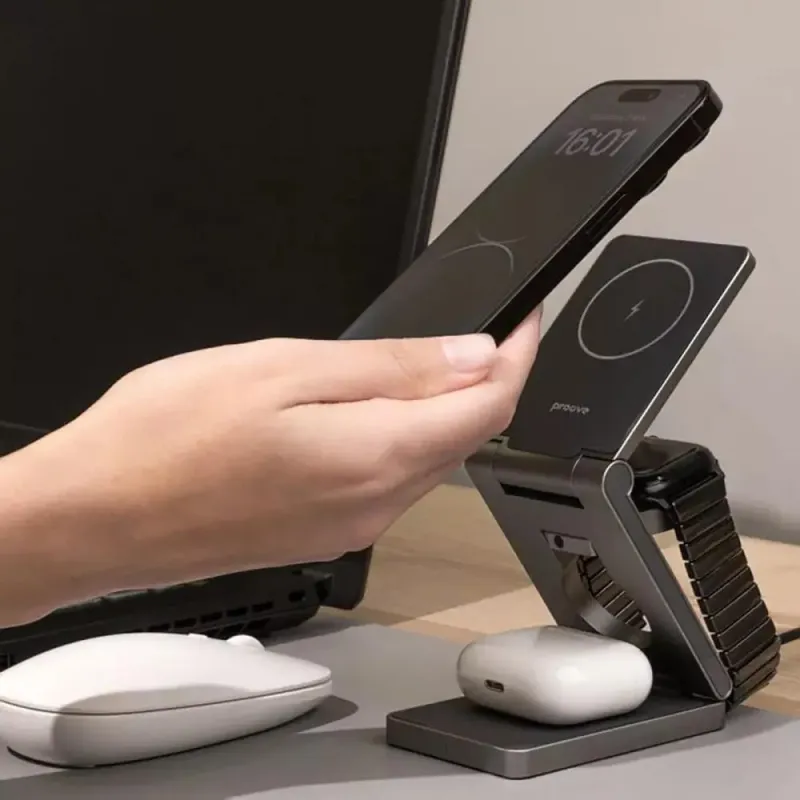 Зарядний пристрій Proove Titan Volt 3 in 1 (WSTV15000003)