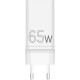 Зарядний пристрій Sigma мобільний X-Power 65W GaN, PD, QC (2xUSB-C + 1xUSB-A) White (PS65-01)