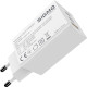 Зарядний пристрій Sigma мобільний X-Power 65W GaN, PD, QC (2xUSB-C + 1xUSB-A) White (PS65-01)
