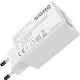 Зарядний пристрій Sigma мобільний X-Power 65W GaN, PD, QC (2xUSB-C + 1xUSB-A) White (PS65-01)