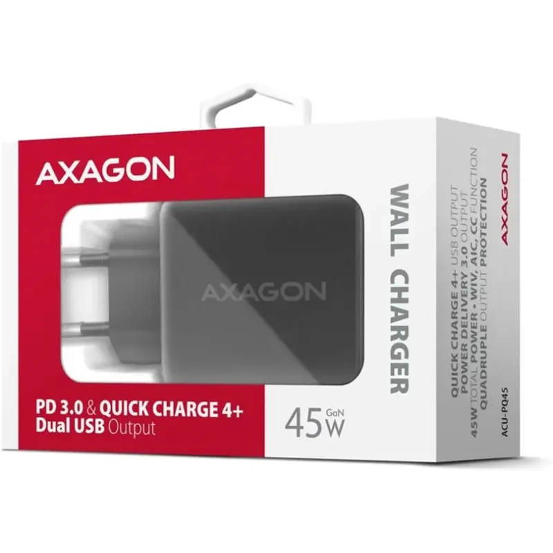 Зарядное устройство AXAGON ACU-PQ45