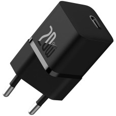Baseus GaN5 Fast Charger (mini) 1C 20W Black (CCGN050101)