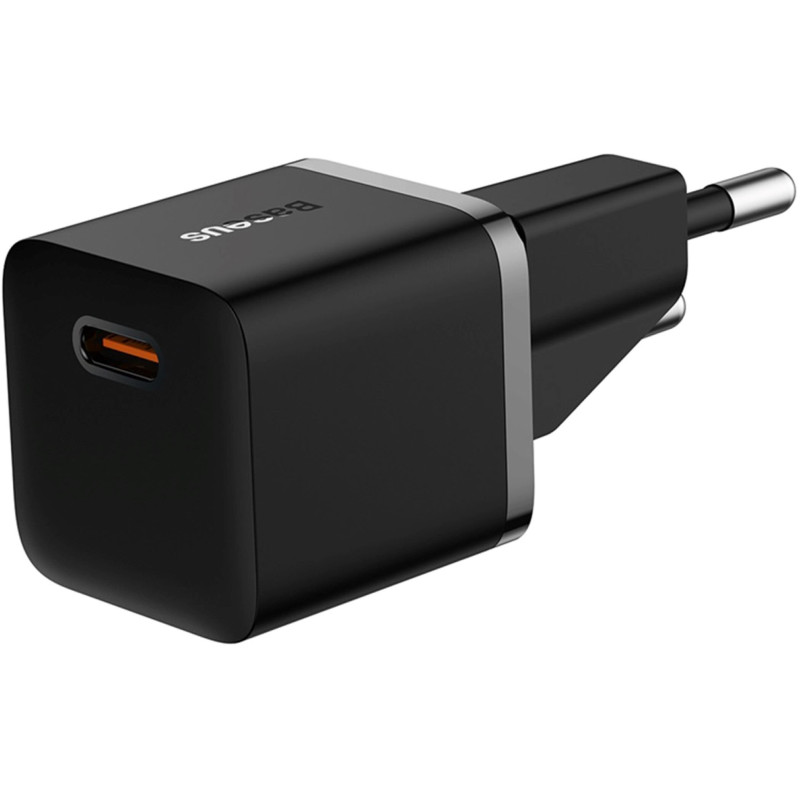 Baseus GaN5 Fast Charger (mini) 1C 20W Black (CCGN050101)