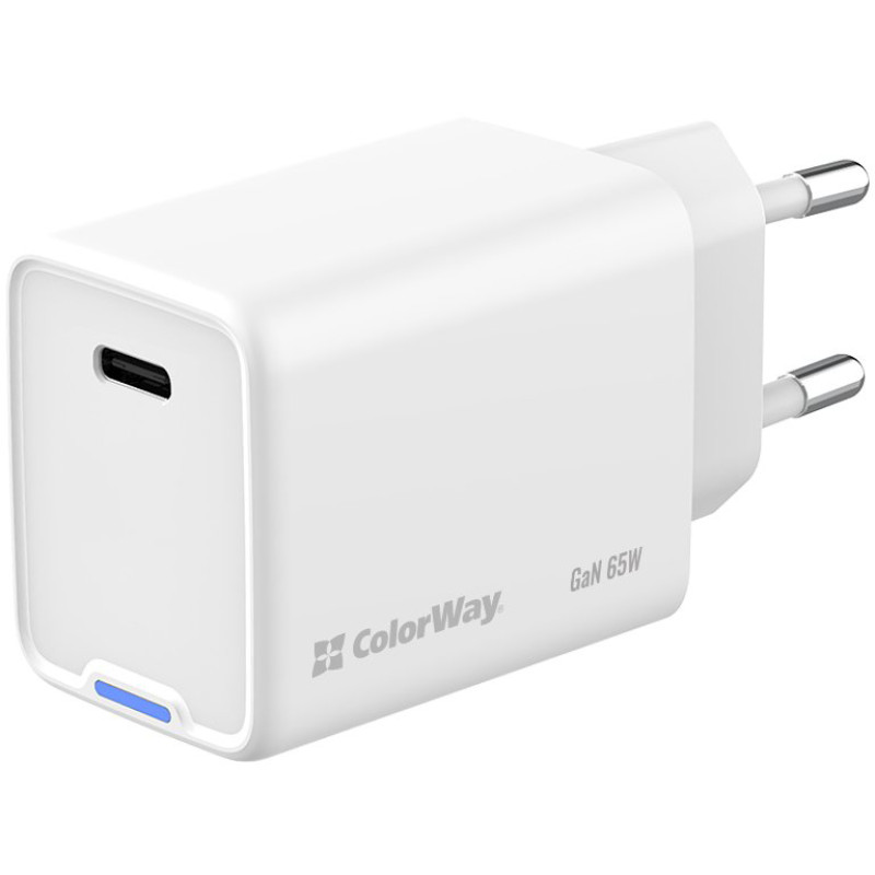 Зарядний пристрій ColorWay CW-CHS049PD-WT
