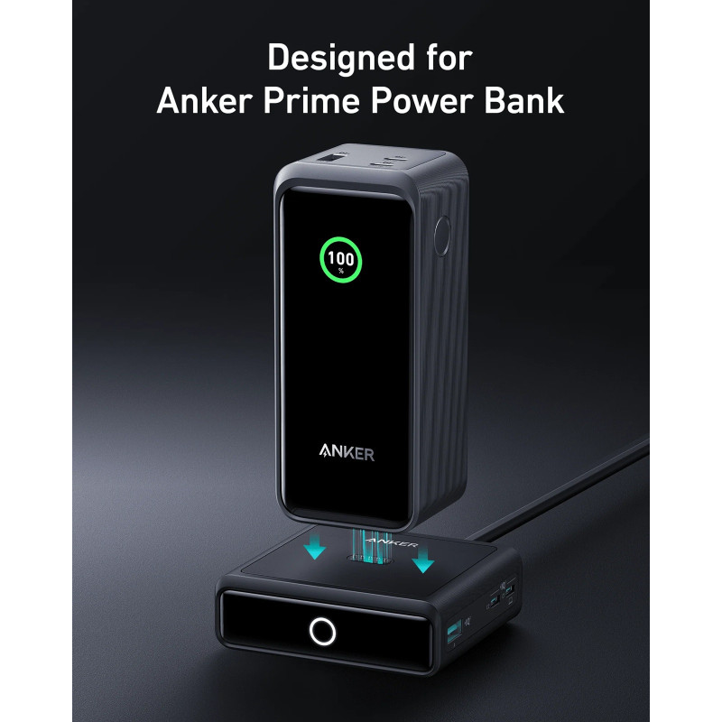 Зарядний пристрій ANKER Charging Base for Anker Prime 100W, 2xUSB-C, 1xUSB-A, Pogo pin (A1902311)